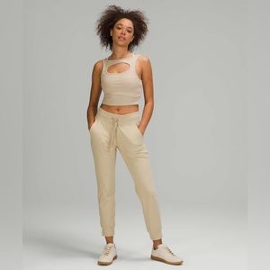 LULULEMON Ready To Rulu Joggers Tan/Trench/Beige 14